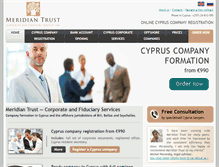Tablet Screenshot of cypruscompany.net